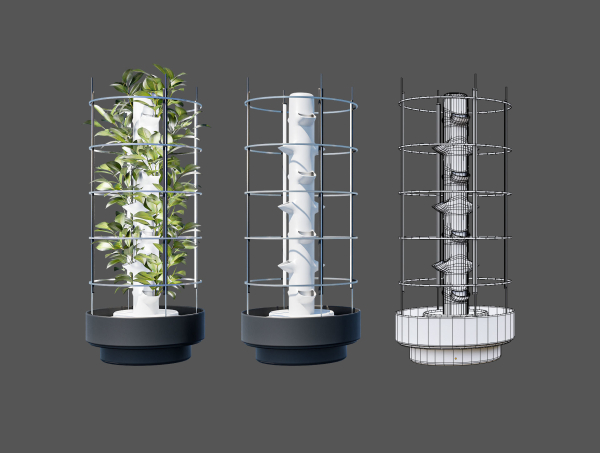 Aeroponics tower V01