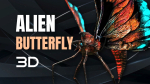 Alien Butterfly Insect