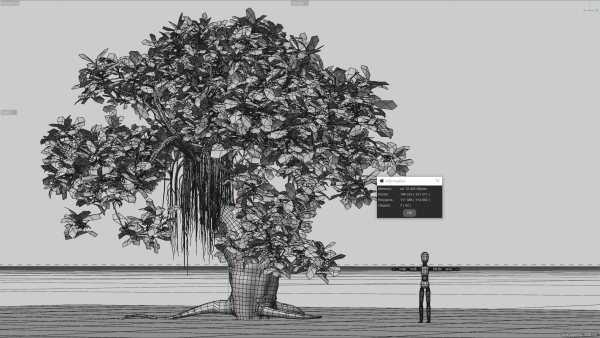 Alien Fantasy Plant Tree 01