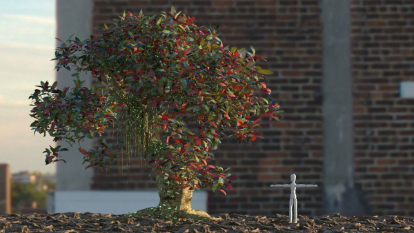 Alien Fantasy Plant Tree 01