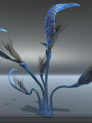 alien-flora-plant-24-3d-model-low-poly-animated-rigged-fbx-ma-unitypackage