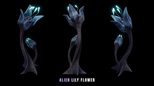 Alien Lily Flower