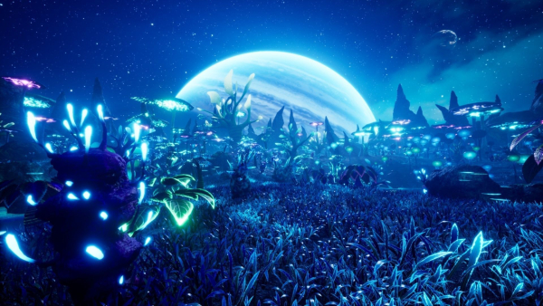 Alien Planet Fantasy Environment - Swamp Plants