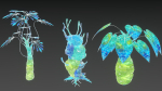 Alien Planet Fantasy Environment - Swamp Plants