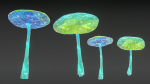 Alien Planet Fantasy Environment - Swamp Plants