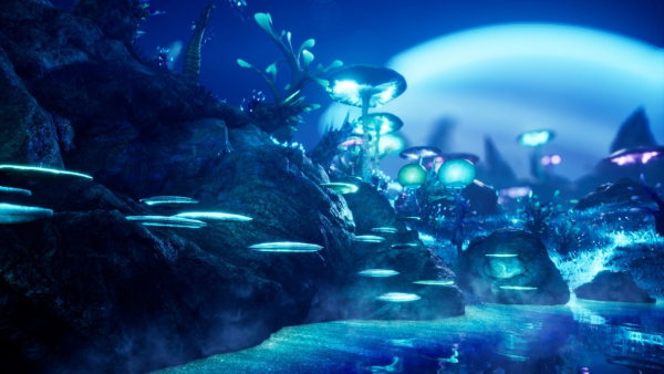 Alien Planet Fantasy Environment - Swamp Plants
