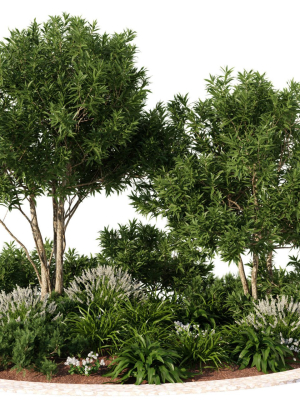 Alpine Hill 6 - Tree - Bushes