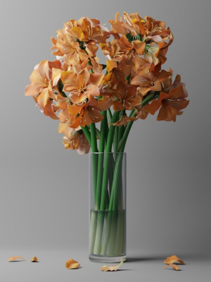 Flower in bloom in a vase