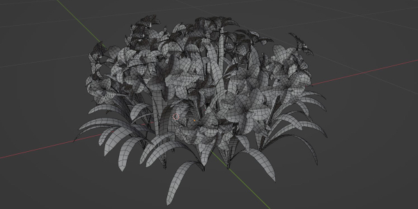 Amaryllis flowers vol 128-Blender
