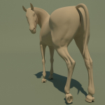 Animated Horse 10 colours