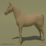 Animated Horse 10 colours