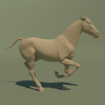 Animated Horse 10 colours
