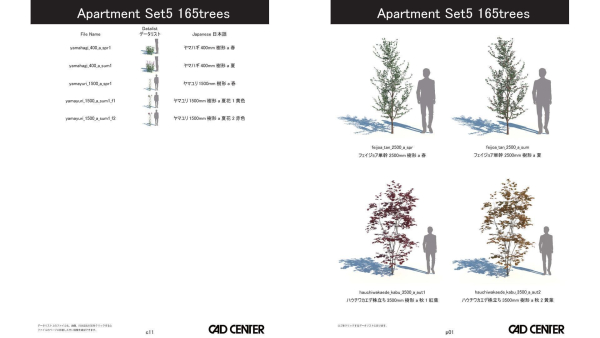 ApartmentSet5 165trees
