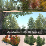 ApartmentSet5 165trees