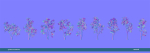 Arbutus tree LOW POLY very detailed texture