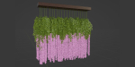 Artificial Hanging Flowers vol 84-Blender