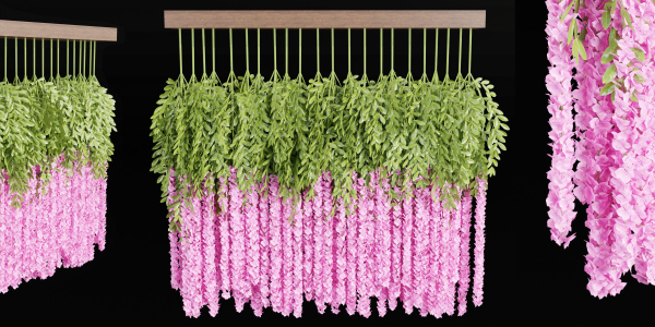 Artificial Hanging Flowers vol 84-Blender