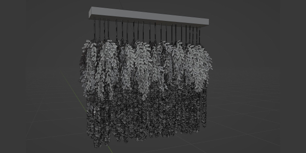 Artificial Hanging Flowers vol 84-Blender