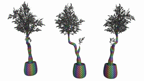 Artificial Olive Tree with plantpot