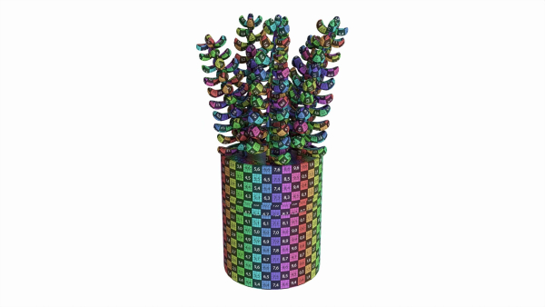 Artificial Sedum Lucidum Plant in Ceramic Pot
