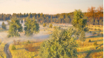 Assembled scene - Morning on the river