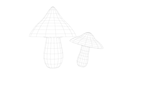 Asset Pack Trees Bush Stones Mushrooms for game