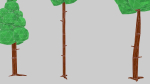 Asset Pack Trees Bush Stones Mushrooms for game