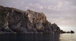Atlantic Ocean Cliff Coast Line Scan PBR