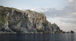 Atlantic Ocean Cliff Coast Line Scan PBR