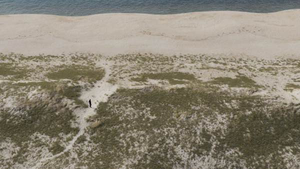 Atlantic Ocean Cliff Coast Line Scan PBR