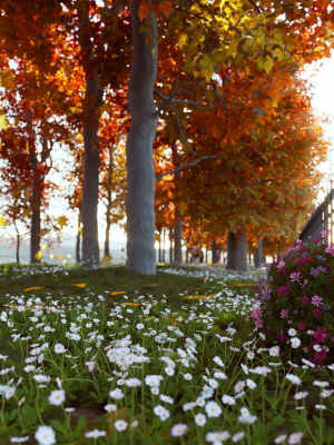 autumn-road-full-model-sketchup-v-ray-render-3d-model-47705142f6