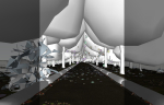 Autumn Road - Full Model Sketchup - V-ray Render
