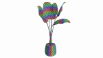 Baa artificial plant with plantpot