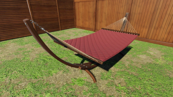 Backyard Patio furniture and props