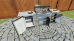 Backyard Patio furniture and props