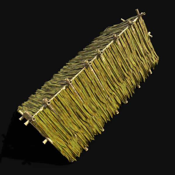 BAMBOO HOUSE SHELTER JUNGLE HUT CASTAWAY SURVIVAL BUILDER AAA