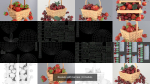 Baskets with berries