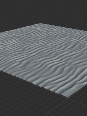 Beach Sand model for 3D printing