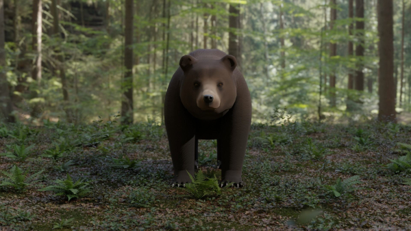 Bear LowPoly polar