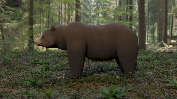 Bear LowPoly polar