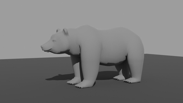 Bear LowPoly polar
