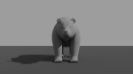 Bear LowPoly polar