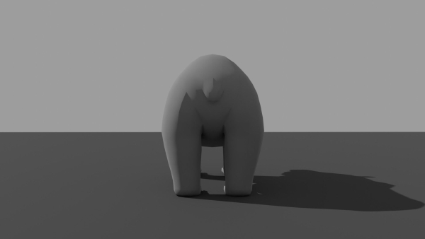 Bear LowPoly polar