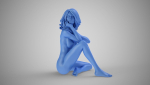 Beautiful Lady Sitting