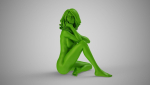 Beautiful Lady Sitting
