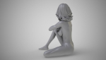 Beautiful Lady Sitting