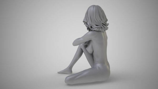 Beautiful Lady Sitting