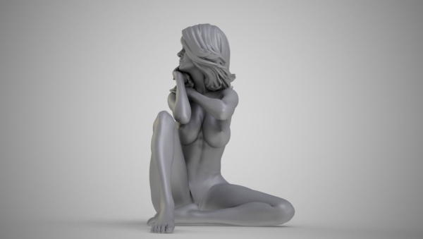 Beautiful Lady Sitting