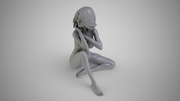 Beautiful Lady Sitting