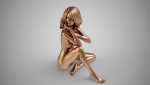 Beautiful Lady Sitting
